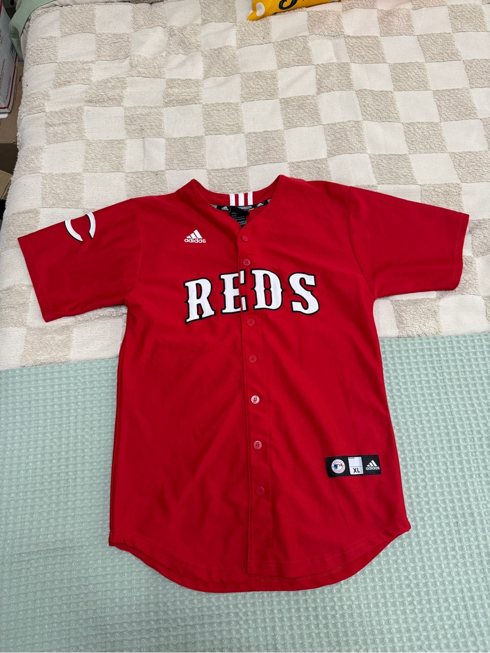 Adidas Cincinnati Reds baseball jersey XL (18-20)‎